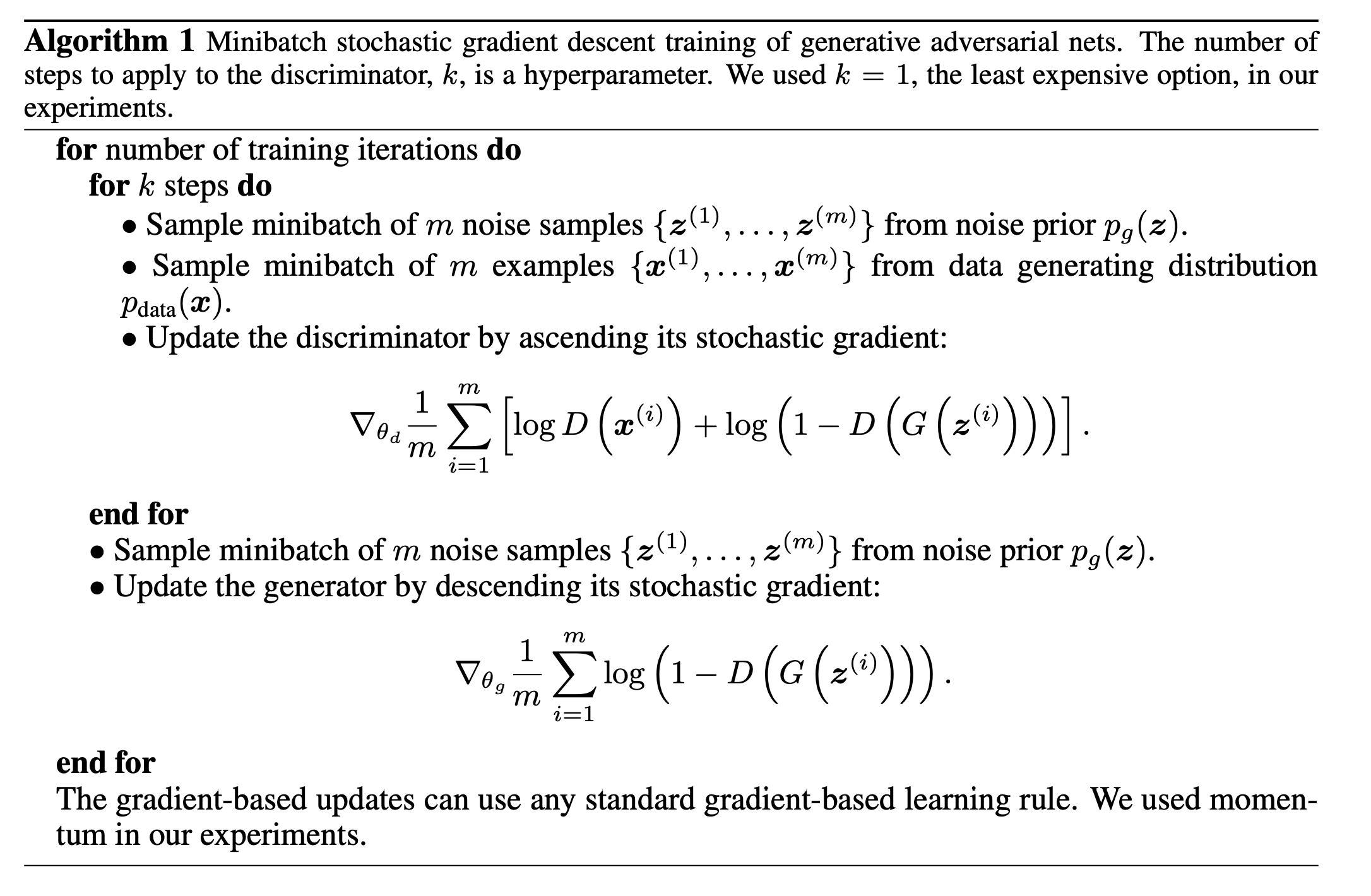 Taken from “Generative Adversarial Nets”, Goodfellow et. al. 2014